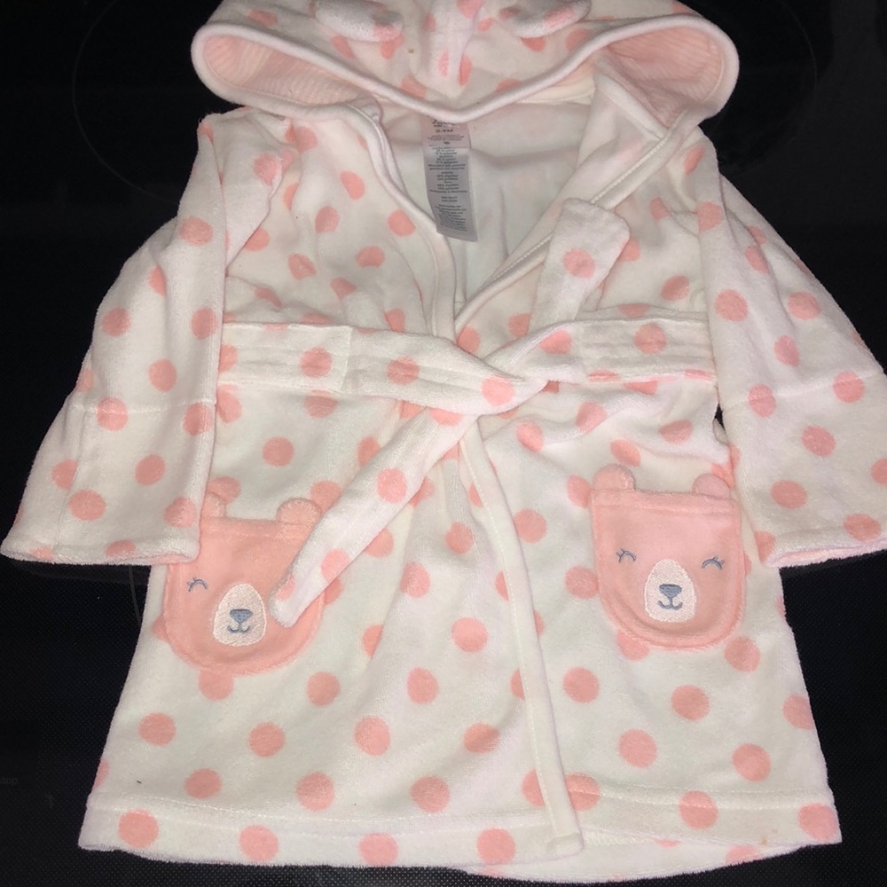 0-9 months carters baby robe